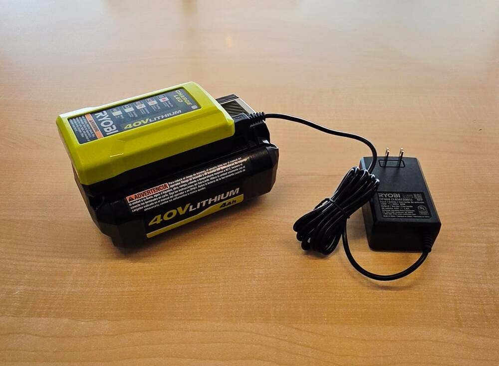 Ryobi 40V 4Ah Lithium-Ion Battery and Charger Kit